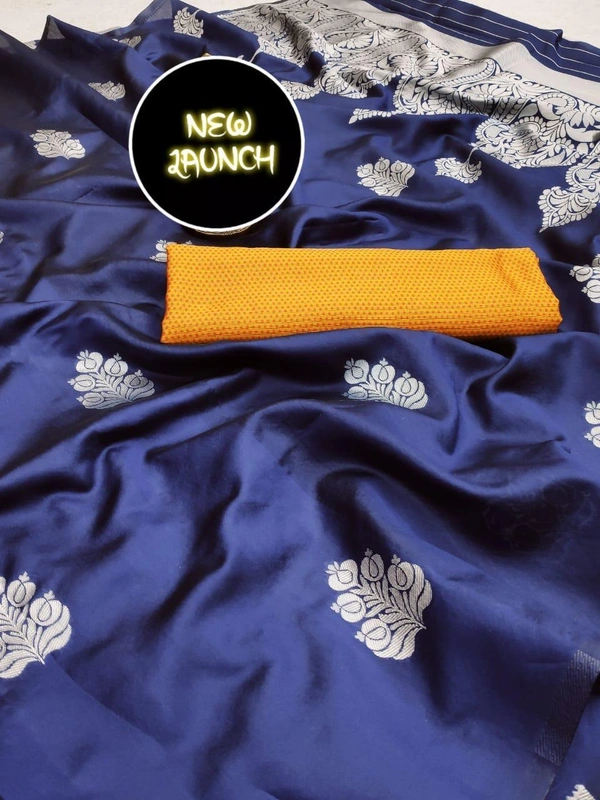 BRISA Women's Soft Lichi Silk Sarees