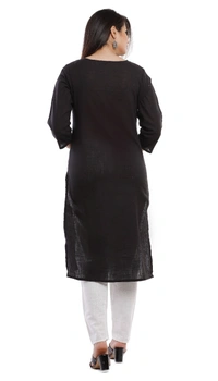 BRISA Women's Heavy Embroidery Cotton Kurtis And Pant - M-38 L-40 XL-42 XXL-44