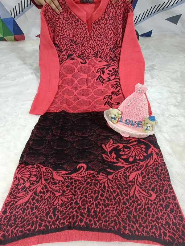 BRISA Pure Wollen Knitting Kurtis - free size (40 42 44 46)
