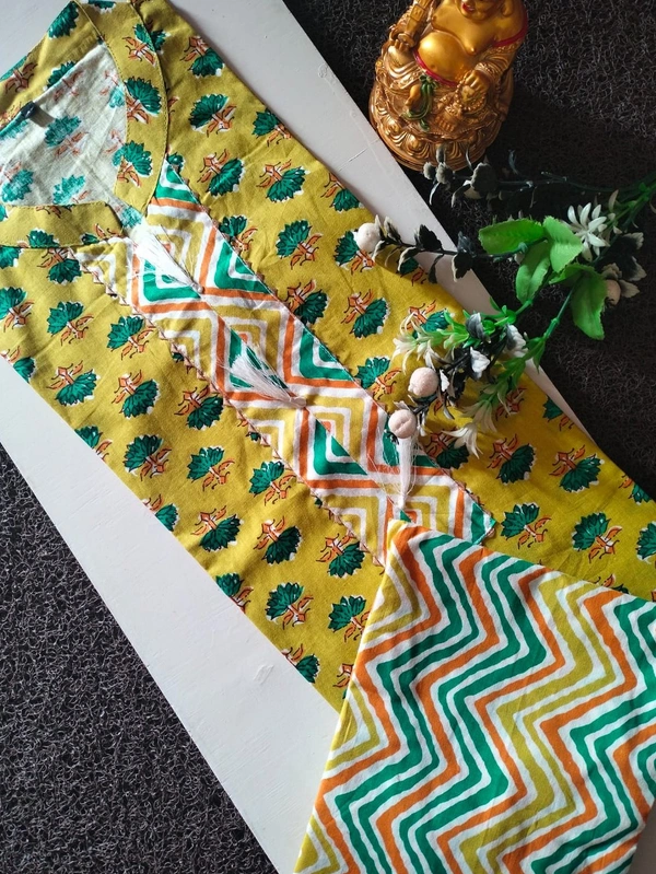 BRISA Jaipuri Camric Kurti Pant Pair - M 38 L 40 XL 42 XXL 44
