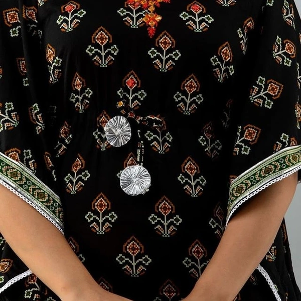 BRISA Rayon Heavy Print Kaftans - 38 40 42 44