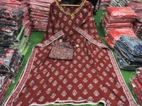 BRISA Rayon Heavy Print Kaftans - 38 40 42 44
