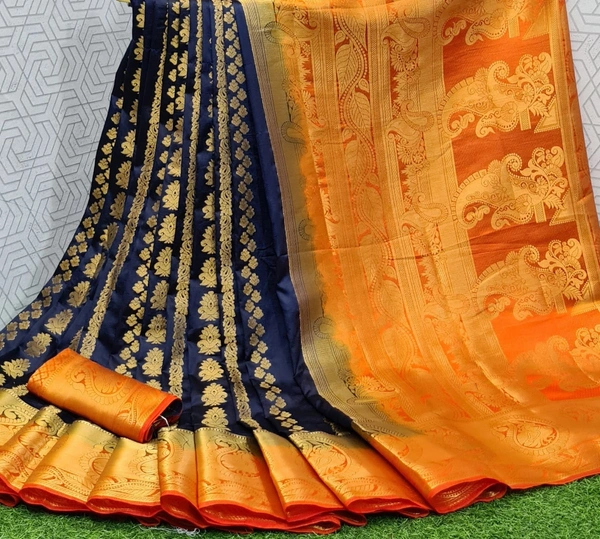 BRISA Rich Pallu Soft Silk Sarees