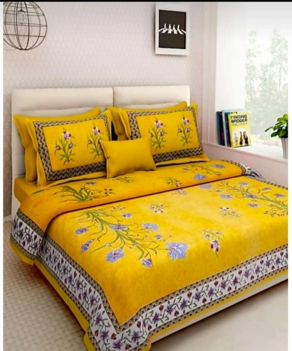 BRISA Jaipuri Sangeri Bedsheets & Pillow Covers