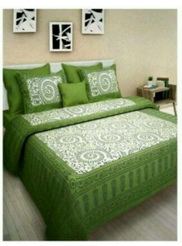 BRISA Jaipuri Sangeri Bedsheets & Pillow Covers