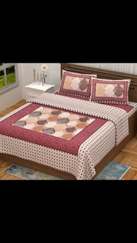 BRISA Jaipuri Sangeri Bedsheets & Pillow Covers