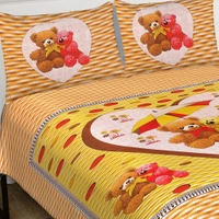 BRISA Jaipuri Sangeri Bedsheets & Pillow Covers