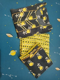 BRISA  Rayon Fabric Kurti Pant & Dupatta - M--38 to XXL--44