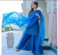 BRISA Heavy Rayon Fabric Kurti Pant Dupatta - M 38 L 40.xl.42 XXL 44 xxxl 46