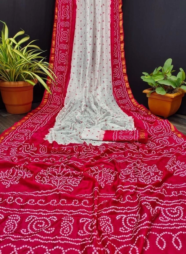 BRISA  Beautiful Bandhej Sarees