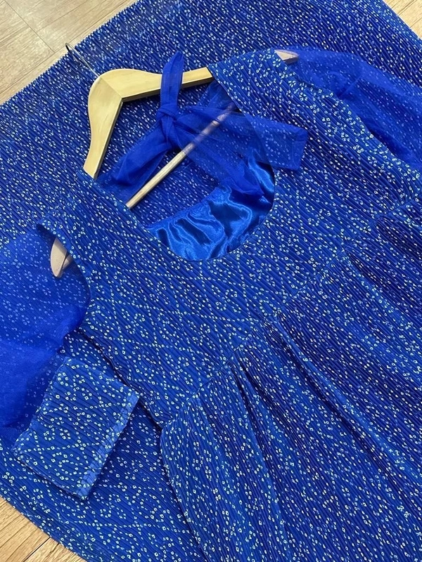 BRISA Fox Georgotte Gown  - M 38 L 40 XXL 44
