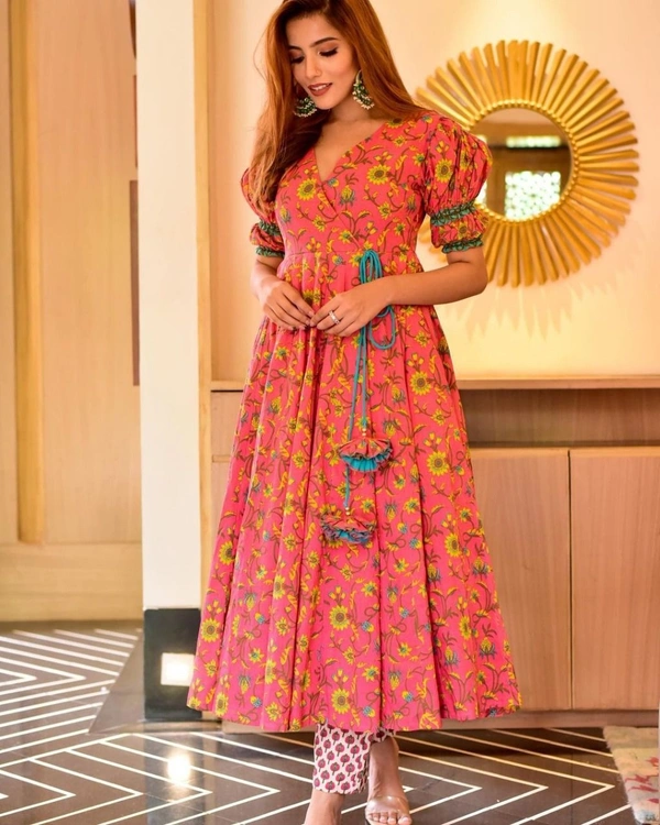 BRISA Beautiful Printed Salwar Suit & Palazo - freesize