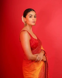 BRISA Beautiful Natural Satin Silk Sarees