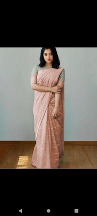 BRISA Heavy Organza Fancy Thread Sequence Sarees