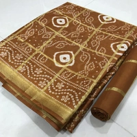 BRISA Bandhan Cotton Weaving Border Sarees