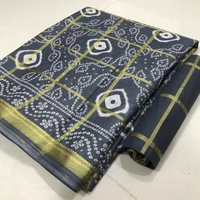 BRISA Bandhan Cotton Weaving Border Sarees