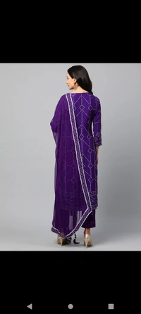 BRISA Classic Rayon Embroidery Staright Kurti Pant And Dupatta - M 38 L 40 XL 42 XXl 44