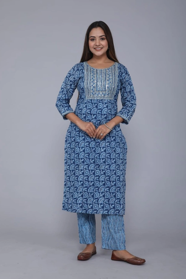 BRISA Premium Jaipur Purei Cotton Stretch Kurti Pant - S 36 M 38 L 40 XL 42  XXl 44 XXXL 46