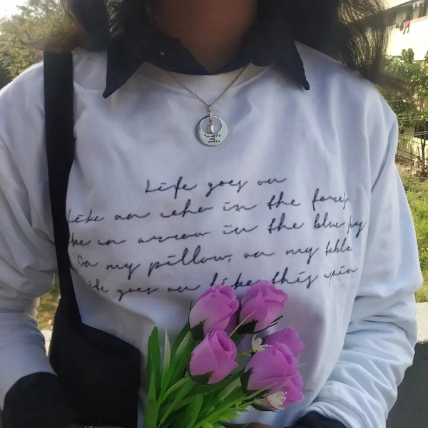 Life Goes On Sweat Shirt - M