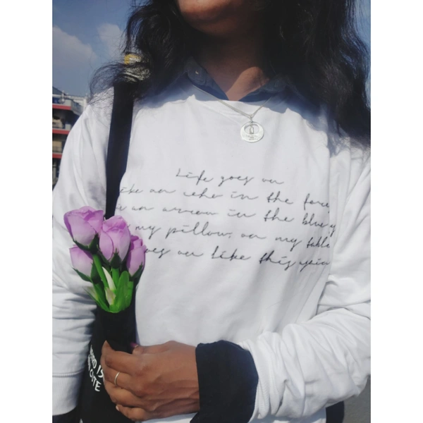 Life Goes On Sweat Shirt - M
