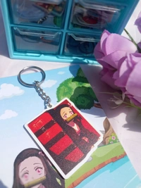 Nezuko In Box Keychain