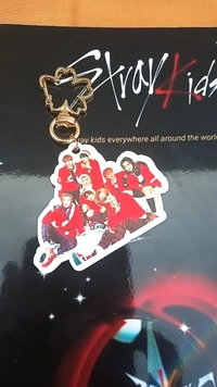 SKZ Christmas Evel Keychain