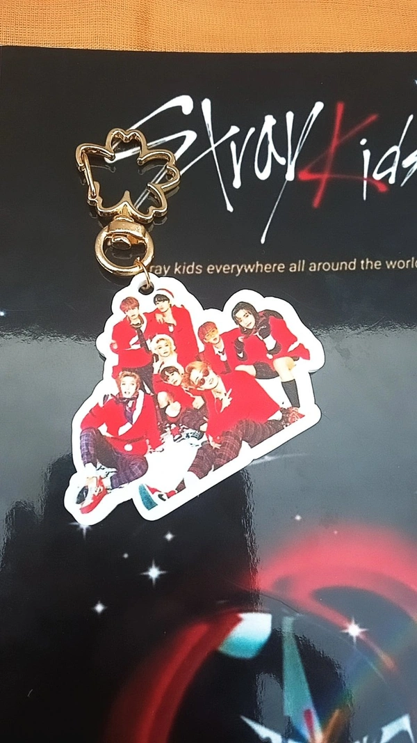 SKZ Christmas Evel Keychain