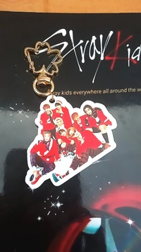 SKZ Christmas Evel Keychain