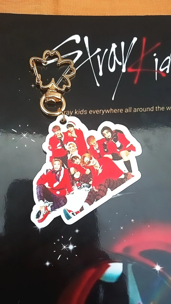 SKZ Christmas Evel Keychain
