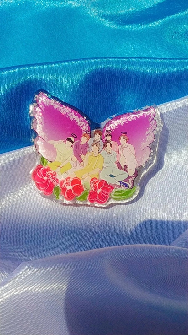 Festa Angel Holographic Acrylic Pin-B GRADE