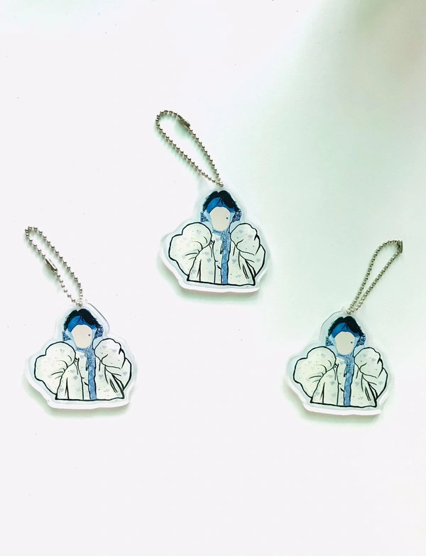 winter pack jimin keychain