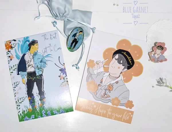 Art Prints - Purple Yoongi
