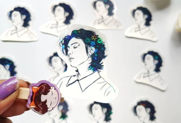 Holographic Yoongi Sticker