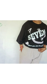 JK Seven Oversized tee - S
