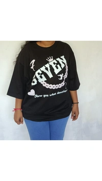JK Seven Oversized tee - S