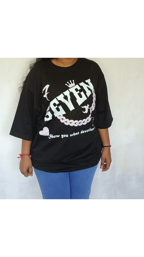 JK Seven Oversized tee - S