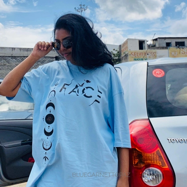Jimin Face Oversized Tee