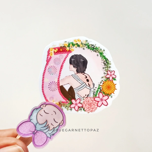 Jiminie Face Sticker