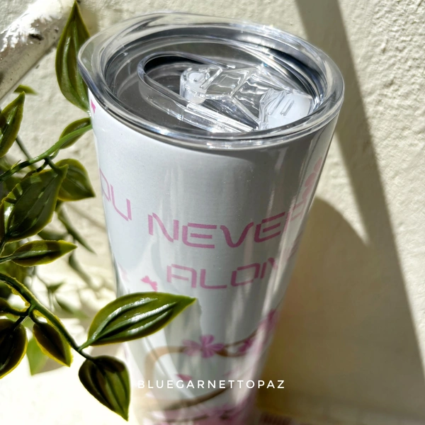 Spring day Metallic Tumbler Bottle