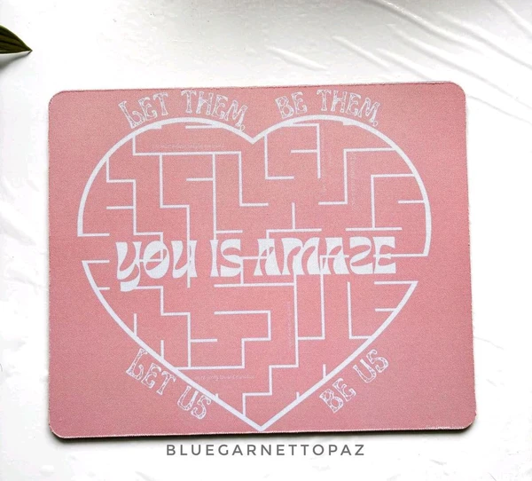 Love Maze Mousepad