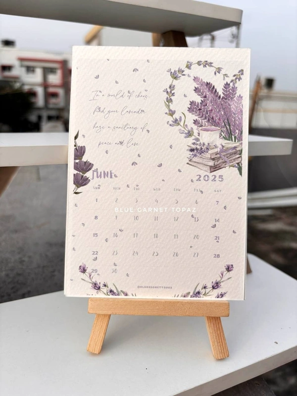 2025 BGT Calendar