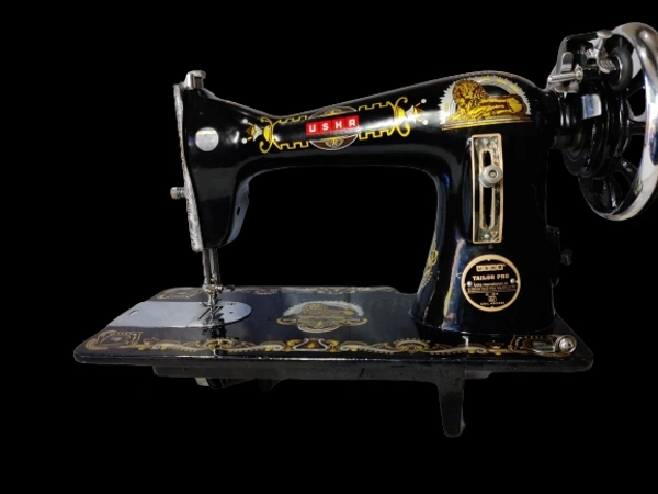 Sv USHA Tailor Model / Simple Shilai Machine/Normal Complete Foot Sewing Machine With 2 Year Warranty  - Black 