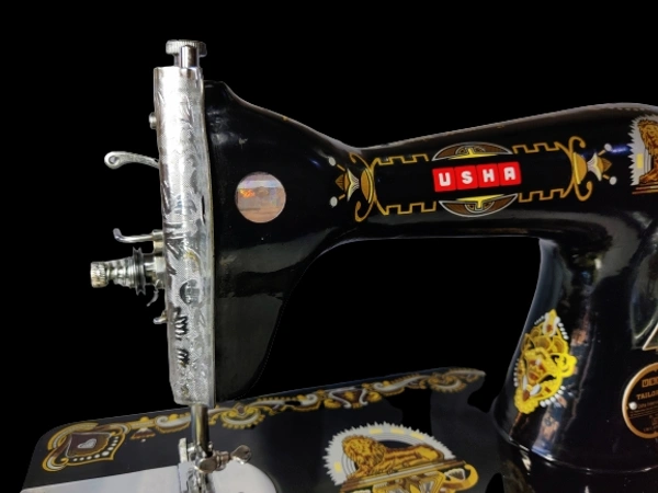 Sv USHA Tailor Model / Simple Shilai Machine/Normal Complete Foot Sewing Machine With 2 Year Warranty  - Black 