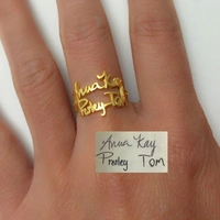 Ring - Gold/Silver, Adjustable