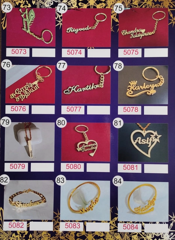 Customise Necklace - Adjustable, Golden