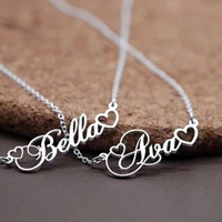 Customise Necklace - Adjustable, Silver