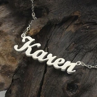 Customise Necklace - Adjustable, Silver