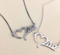 Customise Necklace - Adjustable, Silver