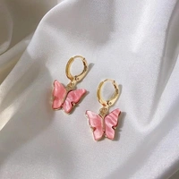 Butterfly earring - Lilac