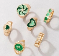 Y2k Green Ring  - 19, Green